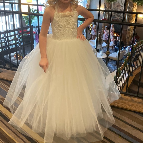 Dollcake Other - Dollcake White Tulle Full Dress Sz 6